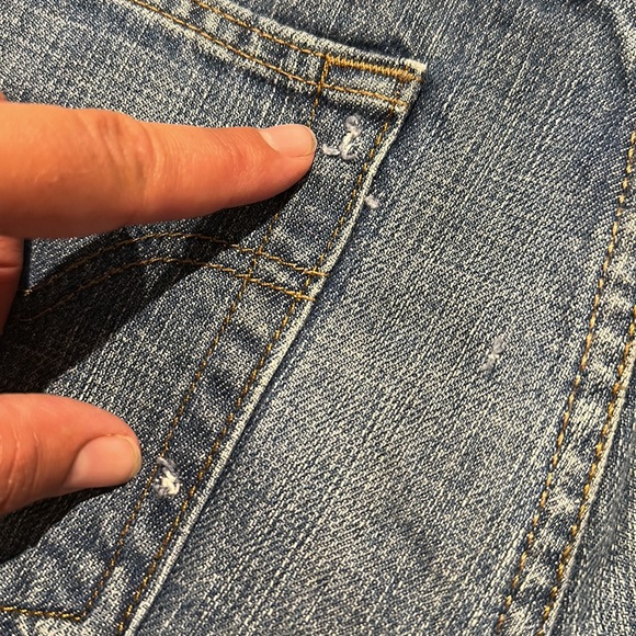 Chaps Straight Fit Denim Jeans Mens 34/34 (1311-31) - Picture 6 of 8